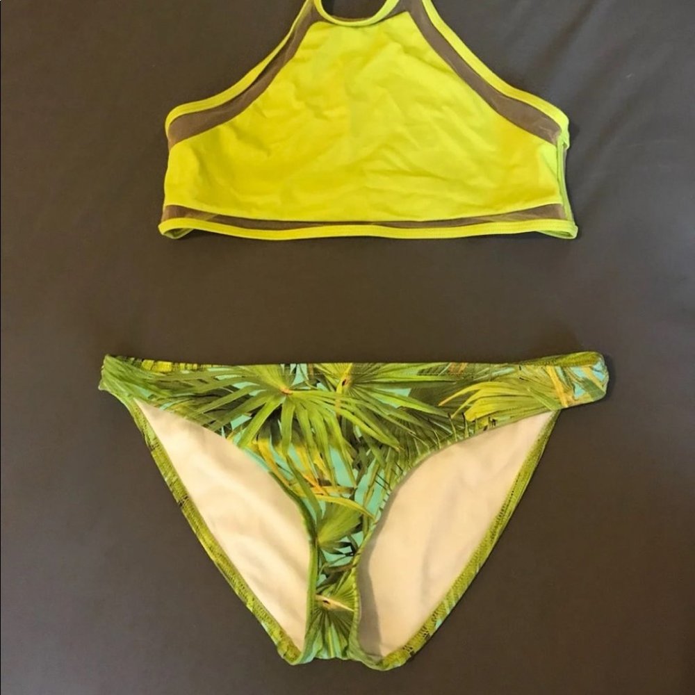 Asos Bikini bottom tropical print